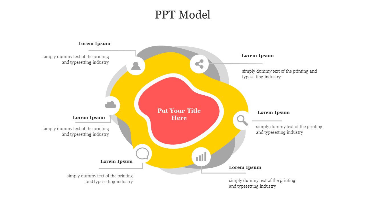 Multicolor Creative PPT Model Presentation template